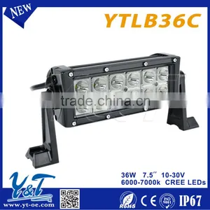 High Lumens 36w Spot Flood Combo Beam Led Light Bar Offroad thumbnail-1