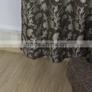 New Arrival 100% Polyester Flower Design Embroidery Window Curtain Fabric thumbnail-6