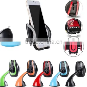 Magnetic Phone Holder Universal 4 Buckle Car Windscreen Suction Cup Mount GPS Car Camera DVR Holder Bracket 360 Degree Rotating thumbnail-1