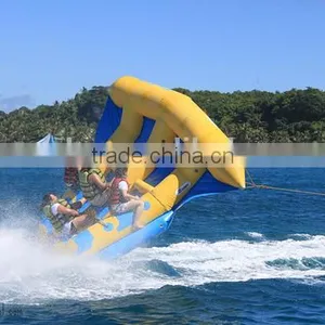 2016 Funny Commercial Inflatable Water Toys, Inflatable Fly Fish,Flying Fish Boat thumbnail-4