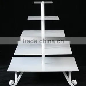 Crystal Cake Stand,hanging Crystals Cake Stand,lighted Acrylic Cake Stand thumbnail-6