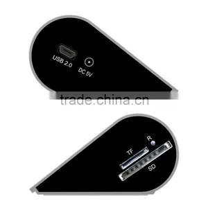 6 Ports USB 2.0 Hub Adapter Combo With SD and TF Card Reader Function thumbnail-3