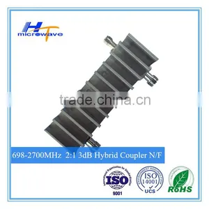 698-2700MHz Micro Wave Passive Component 50ohm N or DIN Female Hybrid Combiner 2 in 1 Out thumbnail-1