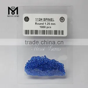 Hot Sale Machine Cut Round 1.25mm 112# Spinel Gem thumbnail-1
