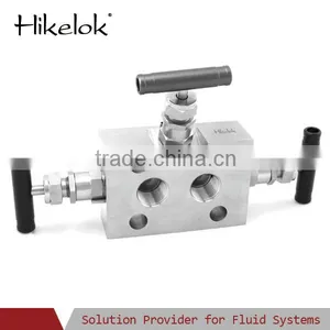 SS316 High Pressure Instrument Integral Manifolds for Rosemount Transmitter Modle 3051T 3051C 3051P thumbnail-1