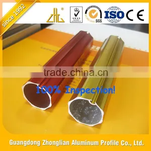 Wow!! LED Strip Recessed Aluminum Extrusion Profiles , Extruded 6063 Ribbed Aluminium Tube , Polishing Aluminium Pipe Australia thumbnail-2