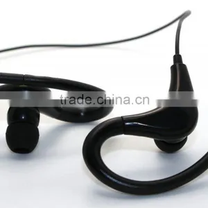 Earhook! Black in Ear Earbuds Popular Earphone Wired Good Sound thumbnail-3