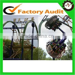 Kids Attracition Roller Coaster Ferris Ring Car Ride thumbnail-5