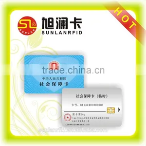 PVC Barcode Clashall Embossed High Coactivity PVC RFID Student ID Card thumbnail-1