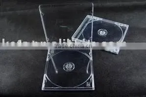 10.4MM Single Clear Cover PS CD Packaging Jewel Case thumbnail-1