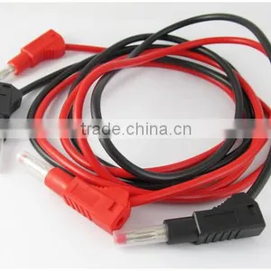4.0mm Stackable Banana Plug Silicone Test Cable thumbnail-1