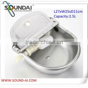 Stainless Steel Cow Drinking Bowl thumbnail-1
