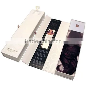 Fake Hair Box Packing Box Manmade Hair Extension Box thumbnail-1