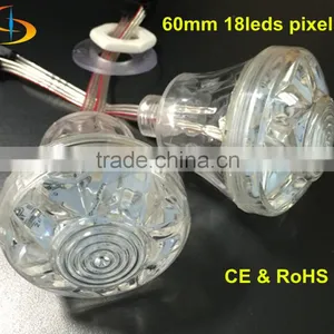 60mm 18led Full Color Amusement Rides Led Point Light thumbnail-1