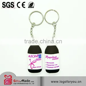 Lovely Promotion Gifts Soft Pvc Photo Frame Keychain thumbnail-4