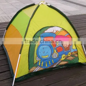 Train Pattern Kid Play Dome Tent thumbnail-1