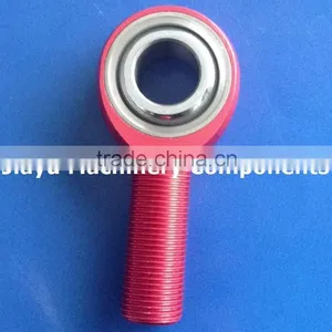 ALRSM6 Male 3/8 x 7/16-20 Aluminum Rod End Bearings High Strength 3-Piece Heim Joints ALRSML6 Rose Joints thumbnail-1