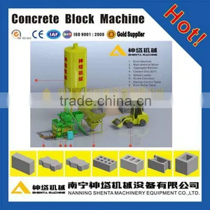 Shenta Machine Cement Automatic Bricks Production Line thumbnail-1