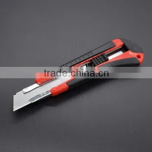 Rubbered Coated Abs 18mm Utility Knife thumbnail-1