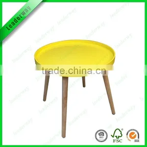 2016 Creative Design Wooden Coffee Round Table thumbnail-2