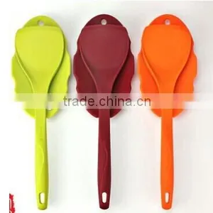 FDA&LFGB Approved Food Grade Silicone Spoon Plate thumbnail-1