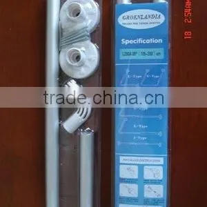 Furniture Accessory Products Aluminum Alloy L Shaped Shower Curtain Pole thumbnail-1