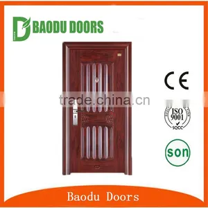2016 New Style Security Door Cheap Exterior Steel Door Used Commercial Fire Doors thumbnail-1