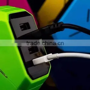 China Supplier 3.1A 4 Usb Port Wall Charger Led Traveal Charger Usb Hub thumbnail-5