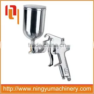 400ml Aluminium Paint Cup Gravity Spray Gun thumbnail-1