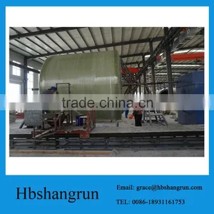 GRP Storage Tanks Production Line / FRP Vessel Machine thumbnail-1