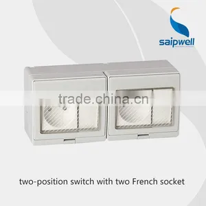 Waterproof Slide Switcher Waterproof Rotary Switch(SP-2FRS) thumbnail-5