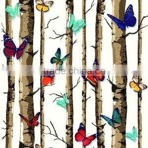 2016 Beautiful Butterfly Design Wallpaper for Home Decoration of Korea Style thumbnail-4