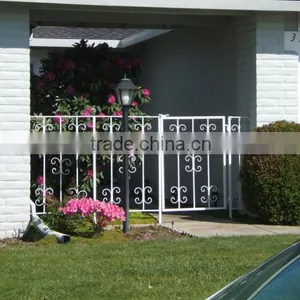 Best Seller Supply Custom Wrought Iron Pool Gate, Iron Walk Way Gates, Scroll Garden Gate on Online Shopping thumbnail-6