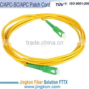 G657a Corning Fiber Optic SC/APC to SC/APC Patch Cord 3M LSZH thumbnail-1