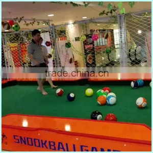 Sports Outdoor Used Orange Color Snookball Game Table Training Equipment thumbnail-4