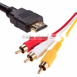 6 Ft Audio Video AV TV Cable Cord to RCA For Play Station for PS/ for PS2/ for PS3 System Audio Video Cable thumbnail-3
