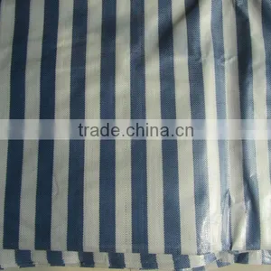 Strip Style Both Sides Coated Fabric With PE/ PE Tarpaulin thumbnail-1