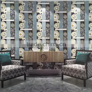 Korea 3d Effect Flower Vase Decorative Vinyl Wallpaper thumbnail-5