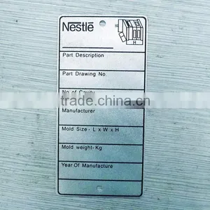 Anodized Custom Aluminum Nameplate With Printing thumbnail-5