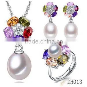 Newest Design Unisex Unique Pearl Ring Designs For Free Sample thumbnail-1