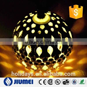 Warm White 10 Balls/Set String LED Fairy Lights LED Solar Lamp thumbnail-1