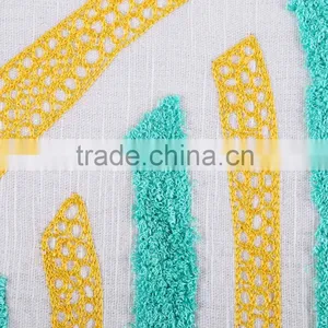 Wholesale Cotton Linen Towel Embroidered Cushion Cover Indian Manufacturer Bulk Order Cushion Covers thumbnail-3