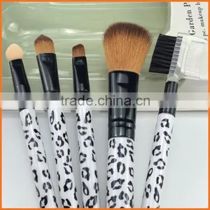 Free Samples With Plastic Handle In Cute Case 5PCS Face Wholesale Professional Make up Brush Kit thumbnail-2