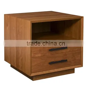 Vintage Bedroom Nightstand Corner Table Panel Furniture thumbnail-1