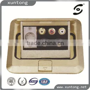 Electrical Open Type Floor Plug Mulitimedia Socket thumbnail-1