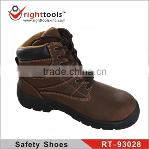 RIGHTTOOLS RT-93028 Genuine Leather High Ankle Safety Shoes thumbnail-1