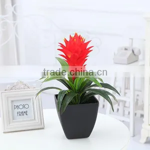 Artificial Red Star Flower thumbnail-1