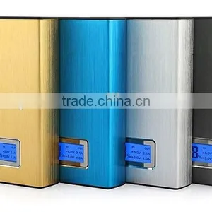 Promotional Gift Newest Model Metal Material Smart Portable 12000mah Power Bank thumbnail-3