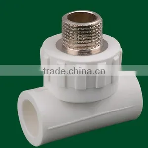 Hot Water Supply White Green Color PPR Pipe thumbnail-3