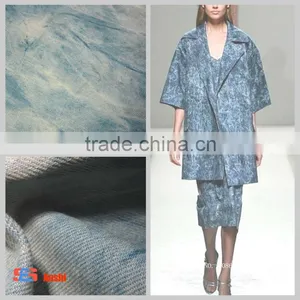 Washed Cotton Denim Fabric thumbnail-1